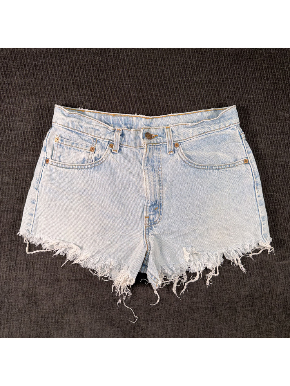 Levi's 550 Relaxed Fit Light Wash Denim Shorts W33 L30